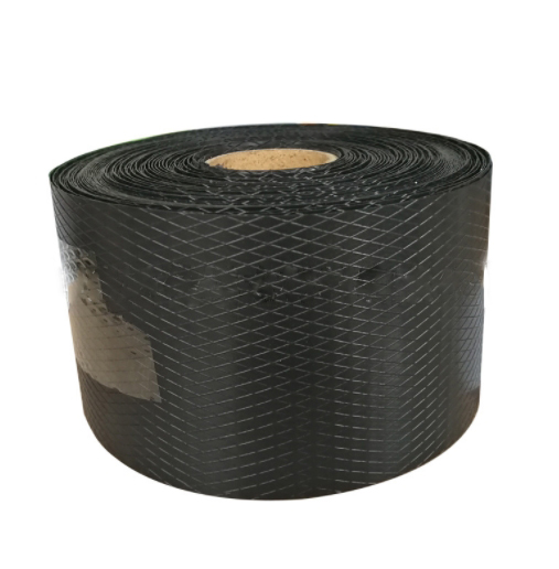 Black Embossed Polythene Damp Proof Course for Wall Hotel Construction Waterproof