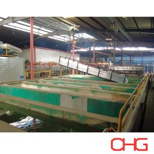 China Hardware Electrostatic Spraying Equipment Dipping Pretreatment For Aluminum Profiles wholesale