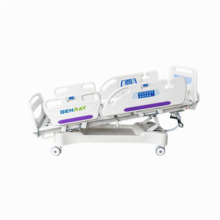5 Function Electric Hospital Bed Battery Weighing Medical Hospital ICU Bed