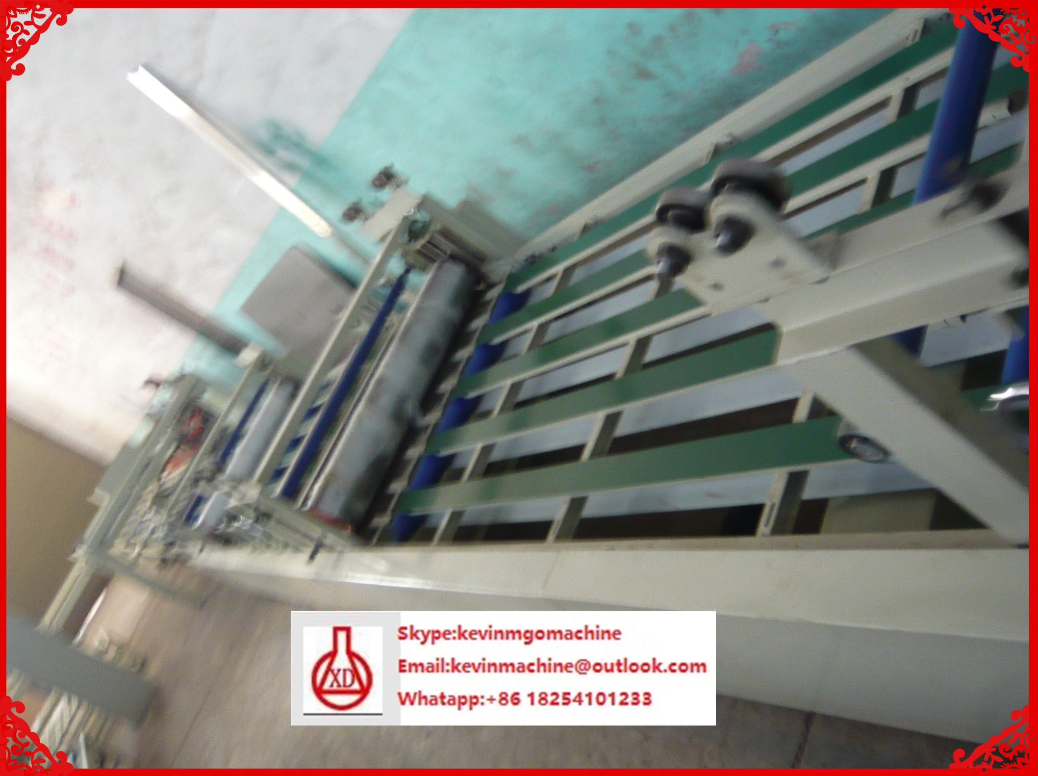 Double Roller Extruding Tech Sandwich Panel Making Machine , Magnesium Oxide Wall Panel Equipment
