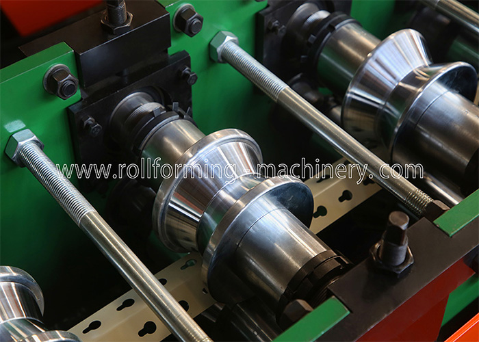 3-5m/Min Supermarket Upright Roll Forming Machine Cold Roll Steel
