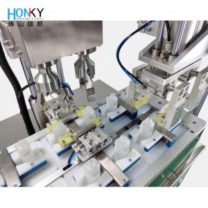 China 50ml Cosmetic Gel Bottle Liquid Paste Filling Machine 1800bph wholesale