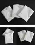 Nonwoven Face Mask Film Folding Machine 1.2KW Semi Automatic