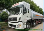 DFAC Aluminium Alloy Oil Liquid Tank Truck 28000 - 32000L Loading Capacity