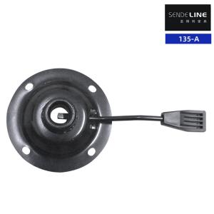 China Comfortable Office Swivel Seat Mechanism Lumbar Support Round Swivel Chair Chassis wholesale