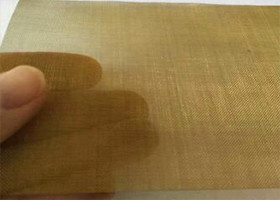 Decorative Brass Wire Mesh For Oil Filter Corrosion Resistance High Tension