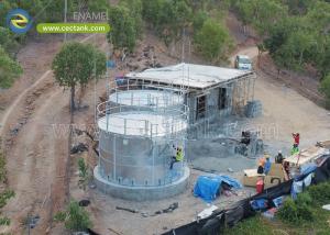 China AWWA D103 Standard Galvanized Steel Tanks for Fire Protection Water Storage wholesale