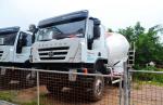 Hongyan 6*4 Iveco Small Concrete Mixer Truck 5 Cubic 10 Tires Left Hand Drive