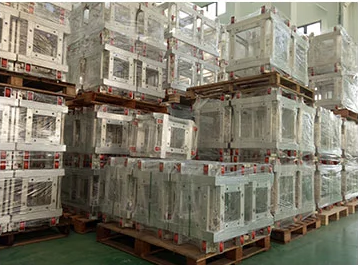 750kg/Sqm Mobile Portable Glass Stage Decoration Round For Wedding