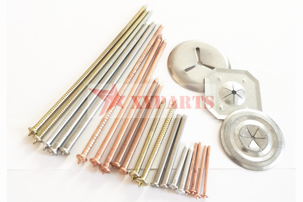 M3 CD Studing Marine Rock Wool Insulation Pins Metal Weld With Speed Washers