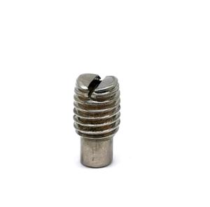 China DIN 417 Slotted Set Screw Carbon Steel Stainless Steel Set Screw With Dog Point wholesale