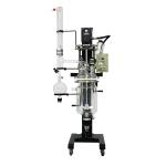 Chemglass Lab Jacketed Glass Reactor 10L 600 Rpm/Min Stainless Steel