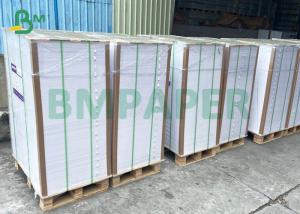 China High whiteness 200g 250g Double Glossy Coated Art Card Sheet 37 * 51 inch wholesale