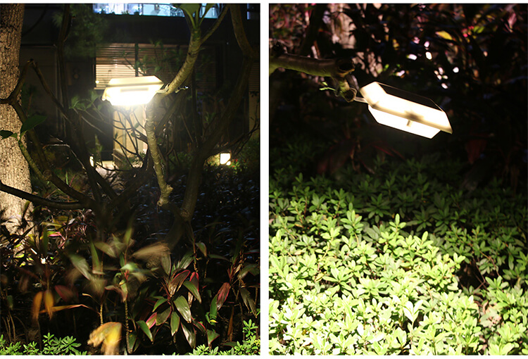Outdoor Wall Mounted Solar Garden Light with PIR Motion Sensor and 300lm Luminous Flux
