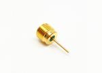 Bulkhead Microminiature Push On Coaxial Connectors SMP Male