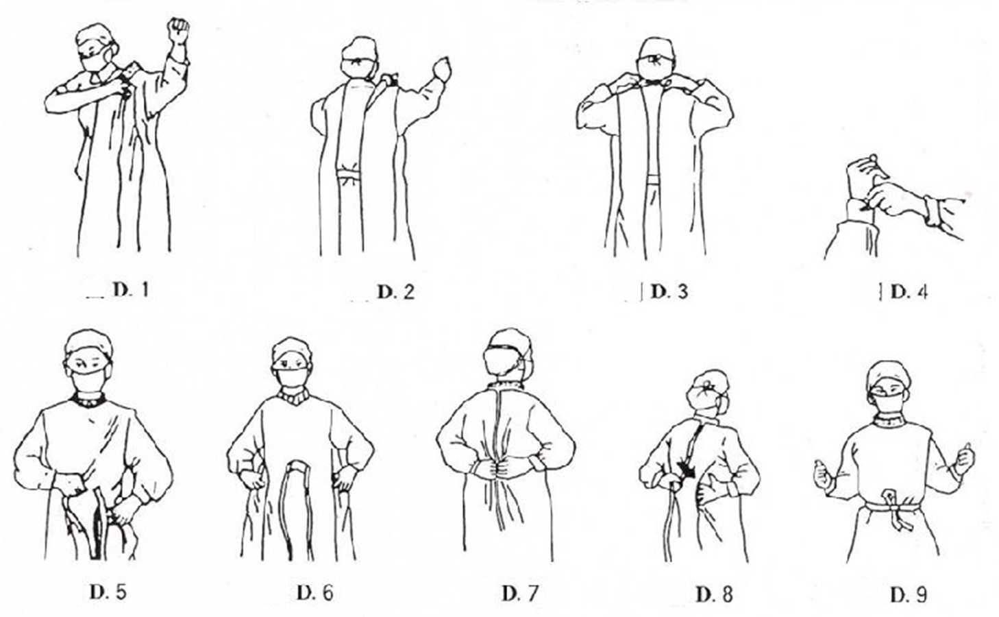 OEM Disposable Isolation Gown With Back Tie