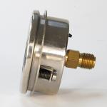 50mm Stainless Steel Npt Pressure Gauge 12 Bar 160 Psi Axial Connection