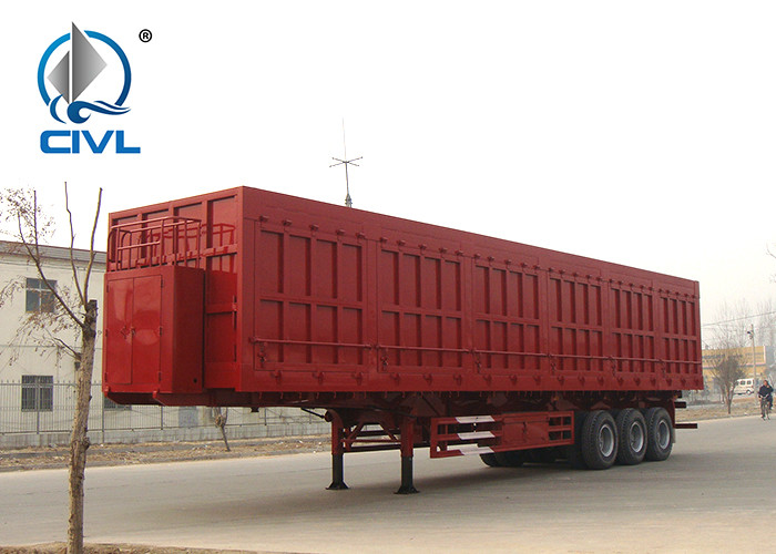 CIVL Van Type Semi Trailer Trucks 40 Ton Payload Semi Van Box Trailer