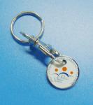 caddy coin key chain, trolley coin keychains, One Euro Trolley Coin, Shopping