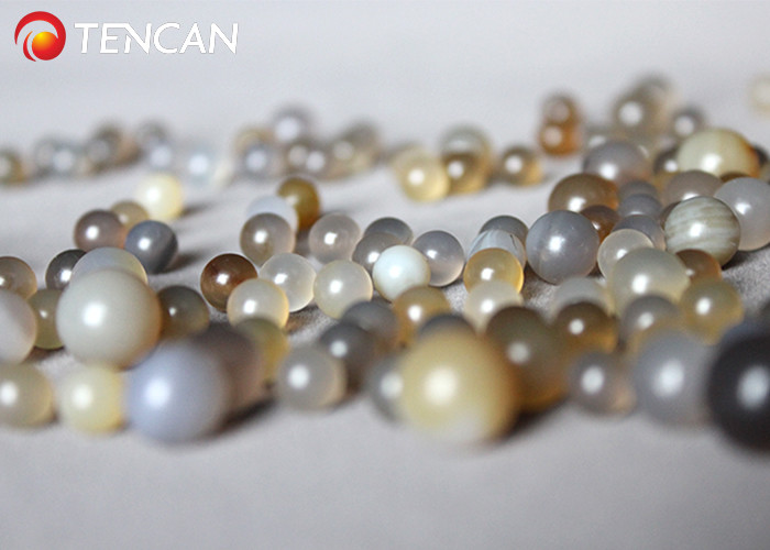 5-30mm Diameter Mixed Sizes Agate Mill Ball 7.2 Mohs For Soil Grinding