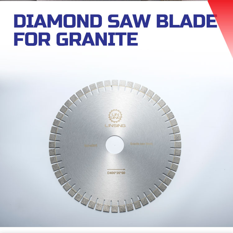 Finishing Ti-coated Diamond Blade for Marble and Granite Cutting 14'' U-slot Disc