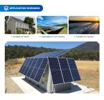 500W 550W Bifacial Photovoltaic Panels 48V Solar Bifacial PV Panels