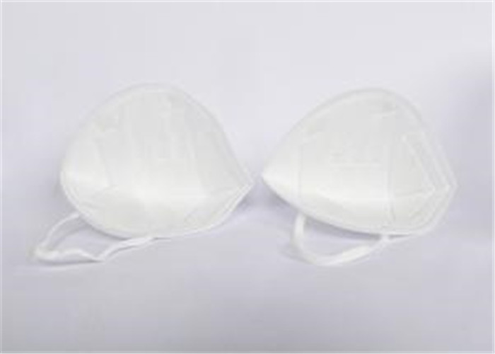 White Color FFP2 Face Mask , FFP2 Dust Mask Anti Coronavirus CE / FDA Approved