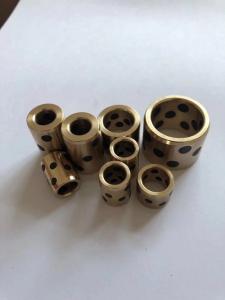 China Centrifugal Casting Solid Lubricant Bearings Large Size C86300 Alloy High Temp Resistant wholesale