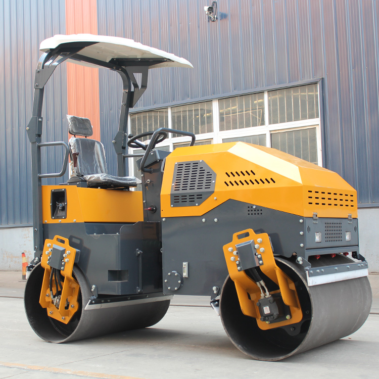 High Grade 40% Ability Double Drum Vibratory Compactor Roller for Road Compacting