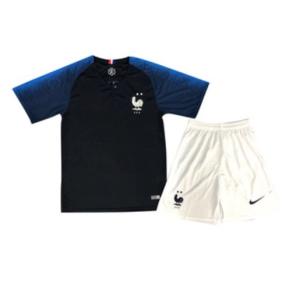 China France 2 stars kids jersey soccer jersey World Cup France team home football jersey wholesale