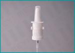 18/415 White Nasal Plastic Spray Pump , Pharmaceutical Pump Mister Sprayer