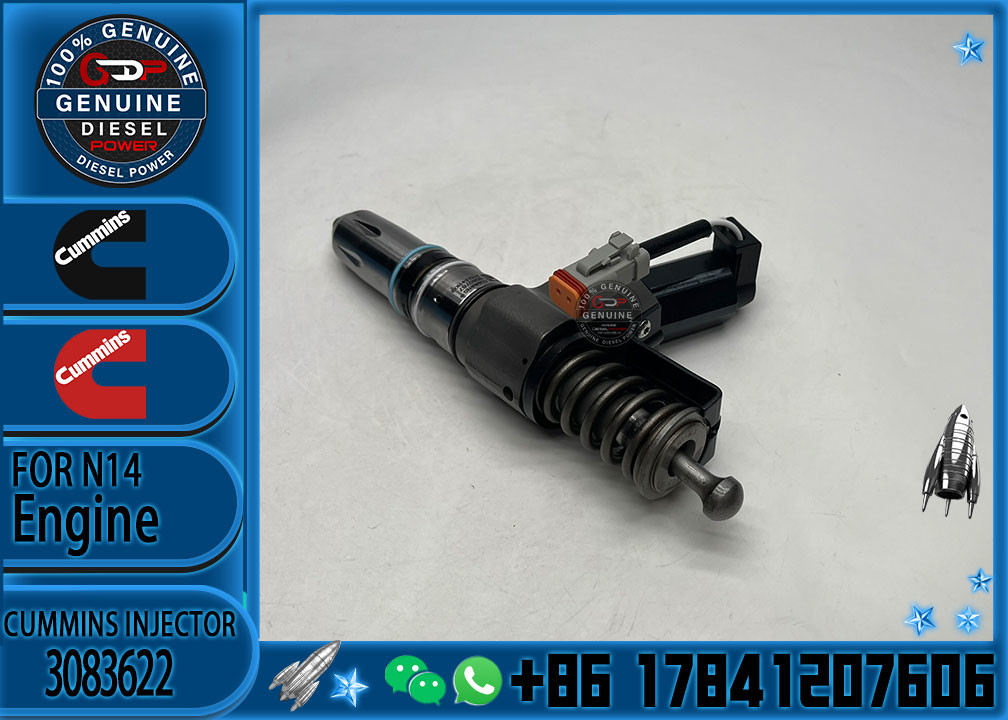 Construction Machinery PartsFuel Injector ForN14 Diesel3083846 3083622 3411759 4384360FFFor CUMMINS Diesel Engine
