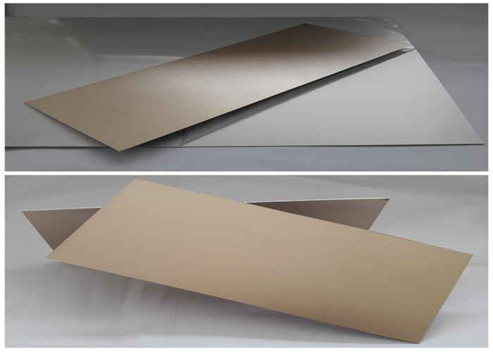 Eco - Friendly Anodized Aluminum Sheet Excellent Impact Resistance Perfect Weather Reisitance