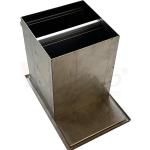 Metal Fabrication Indoor Outdoor Stainless Steel Trash Cans