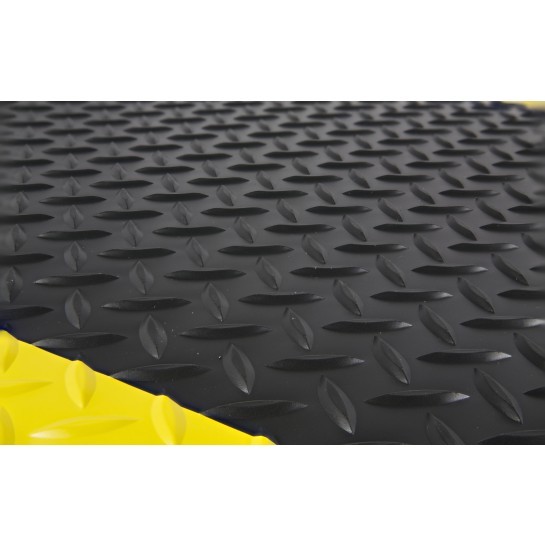 Black Yellow Car Floor 20m 10e9 Ohm EVA ESD Mat