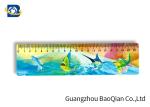 Kids Stationery Gifts 3D Custom Plastic Rulers , Lenticular Image Printing