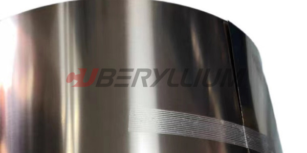 Qbe1.9Ti Thin Beryllium Copper Sheet Foil Strips Polished For Spring Connectors