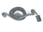 PVC Coiled Trailer Cable Flexible Strong Elasticity 7 Way Wiring For Trailer