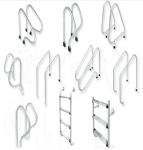 Anticorrosive 1.0mm 304 Stainless Steel Swimming Pool Ladder