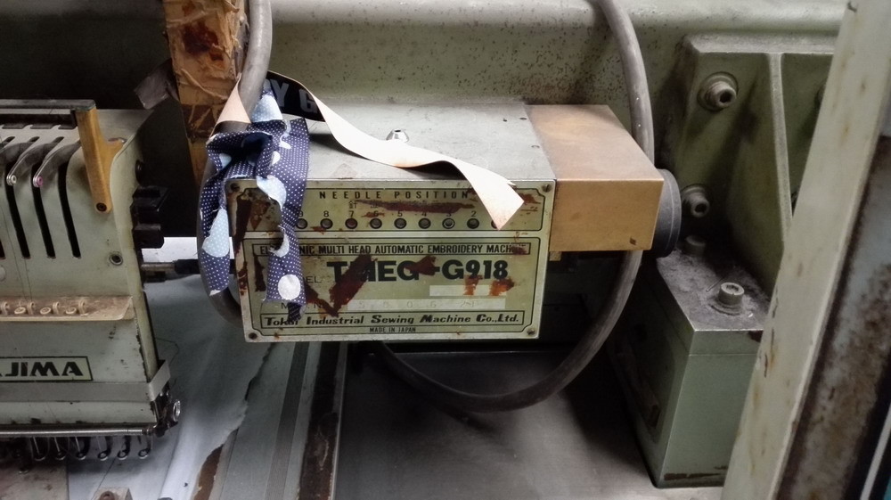 Multi Functional Used Tajima Embroidery Machine For Commercial TMEG-G918