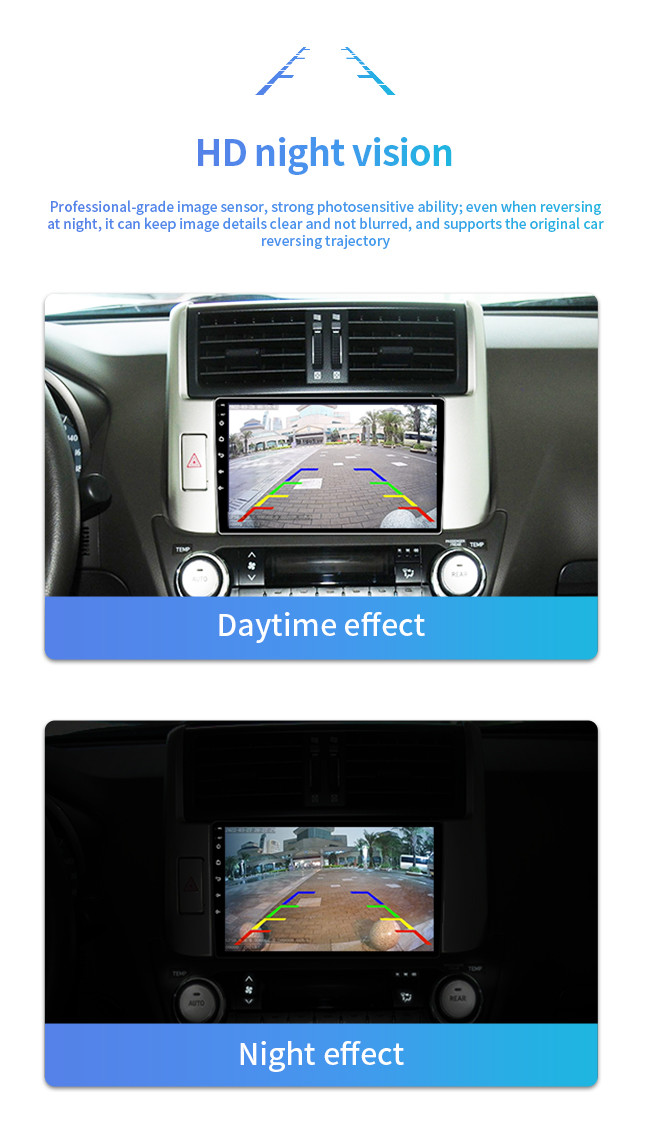 Waterproof Rear View Reverse Parking Camera Little Korean Style Unlit 18.5mm Perforated