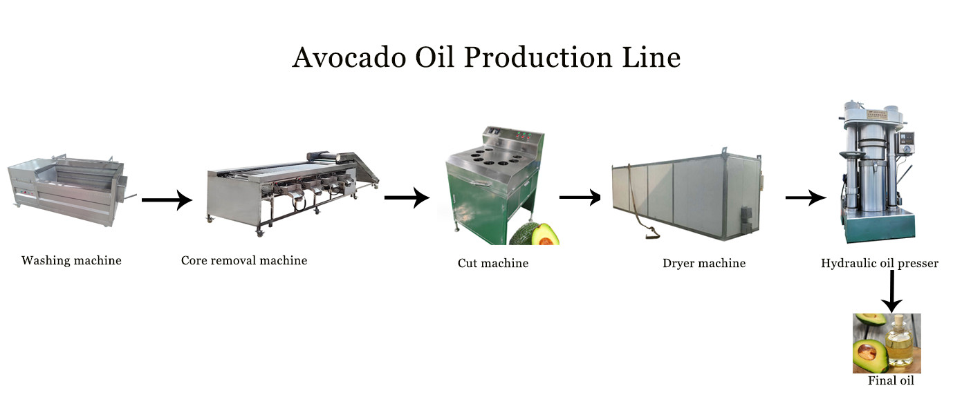 High Quality Hydraulic Oil Press Machine Avocado Oil Extraction Machine Oil Line