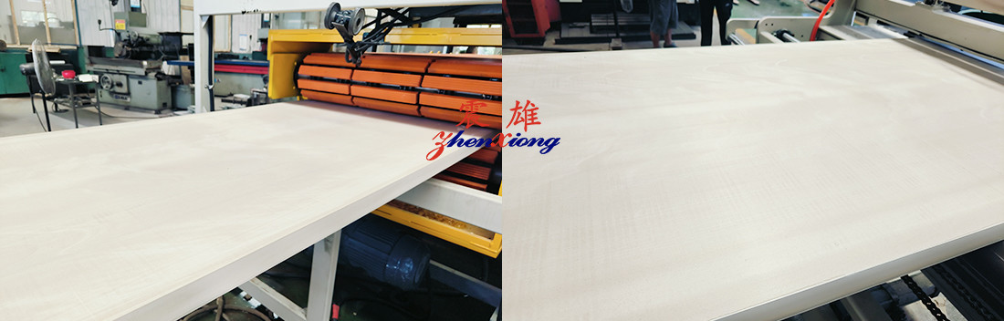 Automation Plastic Board Extrusion Machine PVC Plastic Door Panel Precision Molding