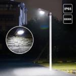 5W Lighting Area 6m 6500K LED Solar Lights