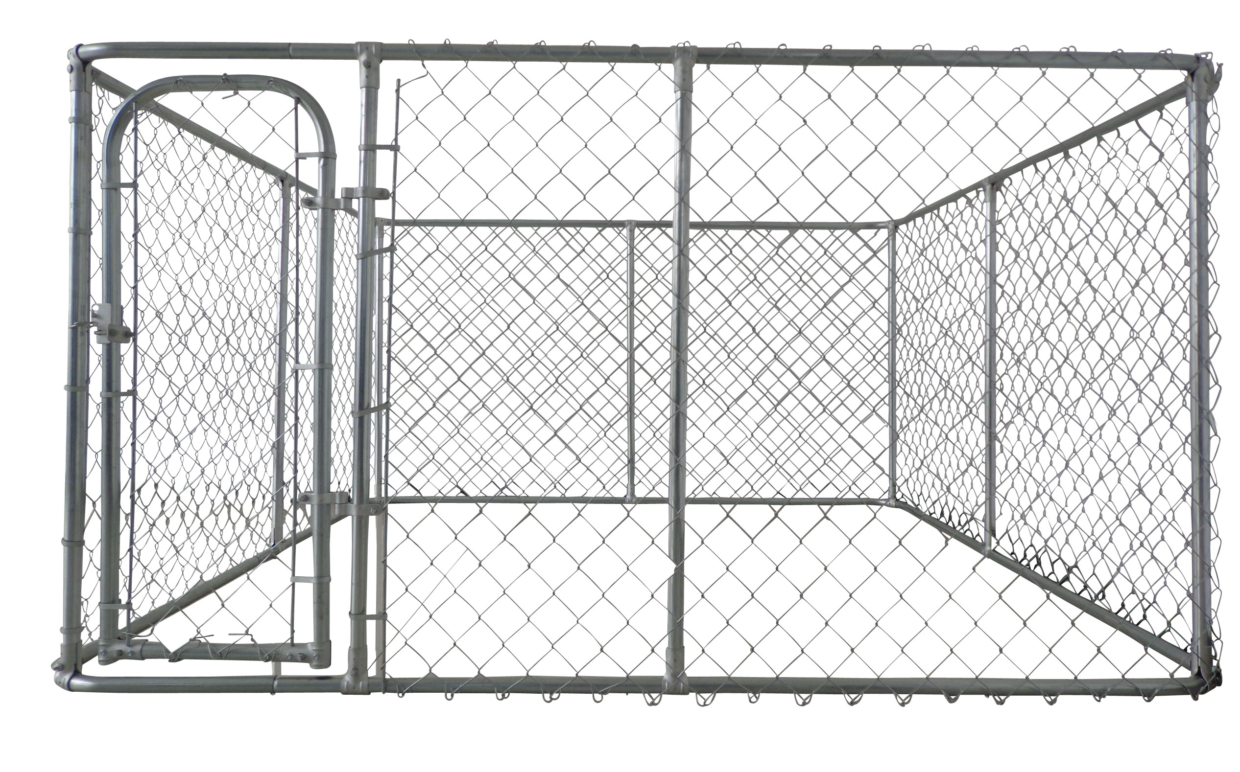 Customized Galvanised Steel Rubbish Cage HDG 14 Microns / 42 Microns