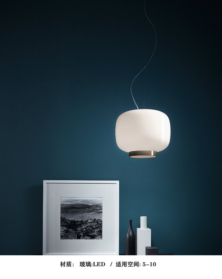 Postmodern minimalist jar shape living room chandelier creative dining room Glass Pendant Light(WH-GP-122)