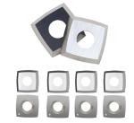 OEM Standard Carbide Woodturning Cutters Round / Square / Diamond Cutting Edge