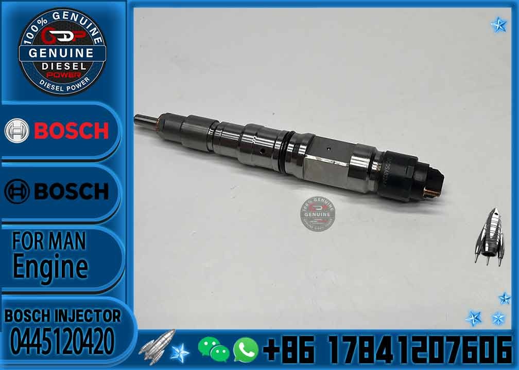 Newpars auto parts fuel injector 0445120420 0445120425 0445120344 for WEICHAI WD615-CRS-EU4 injector