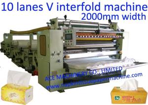 China 6000 Sheet/Min 10 Lanes Facial Tissue Paper Machine wholesale