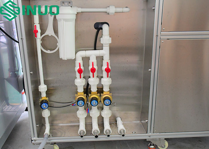 IPX5 IPX6 Water Jet Test System For Waterproof Rating IEC 60529